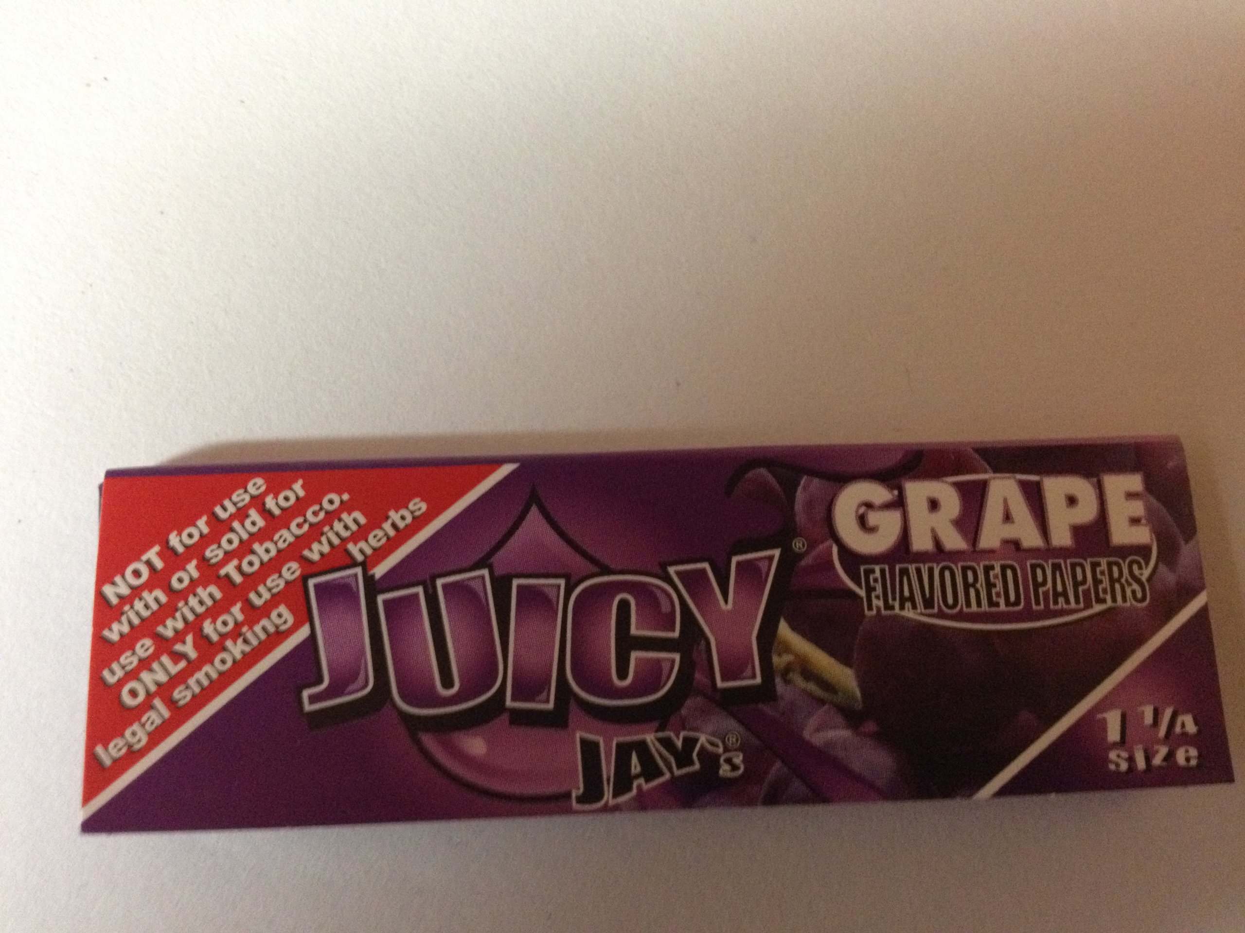 Juicy Jay's Flavored Rolling Paper Grape - 6 Packs