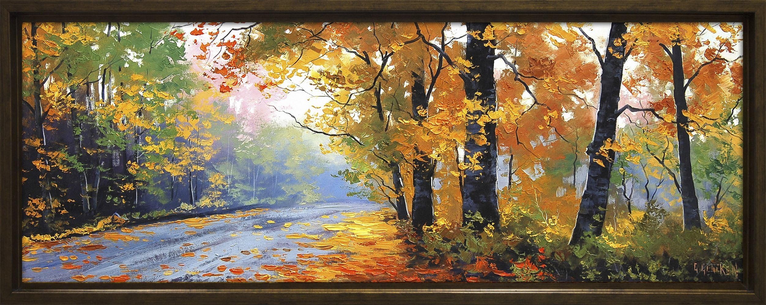 Autumn Backlight' by Graham Gercken Print Painting Artwork