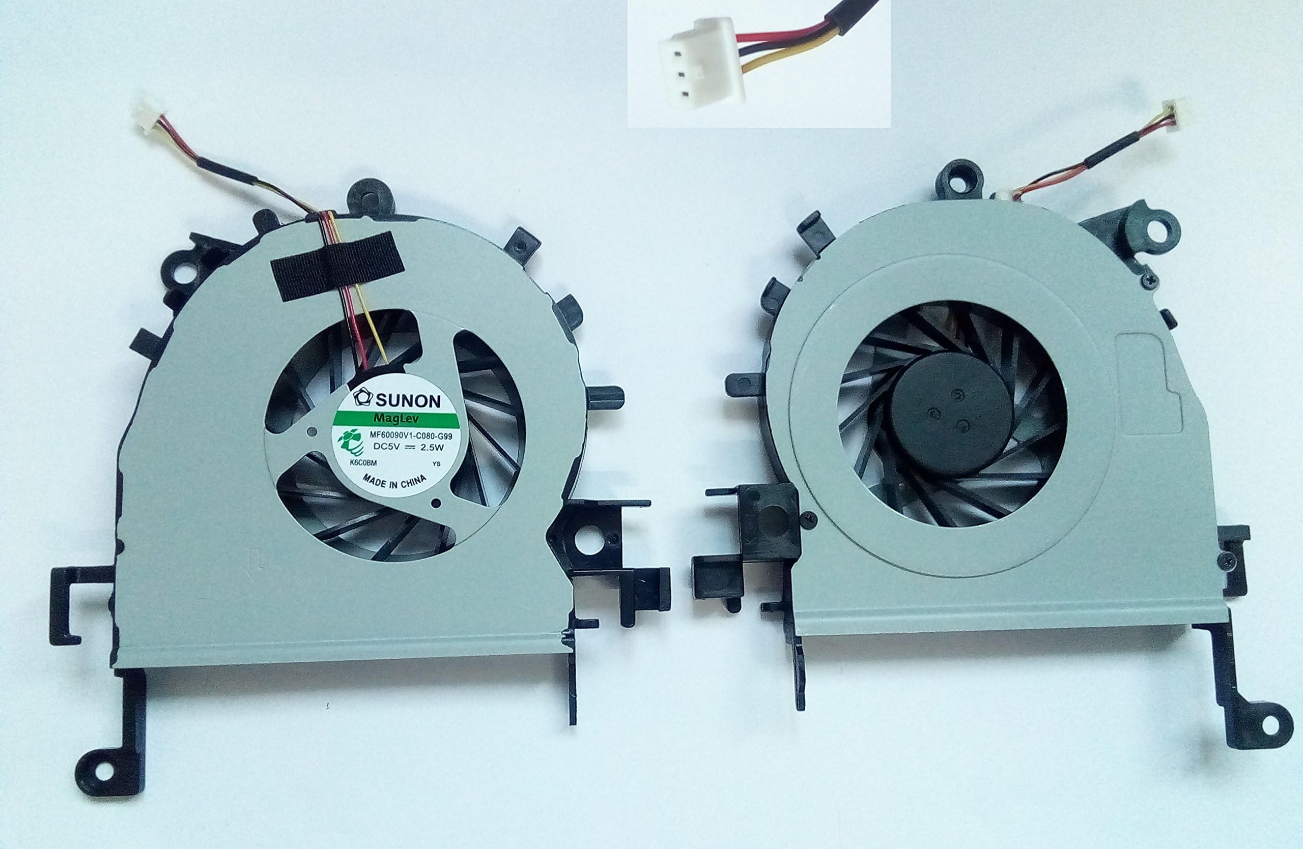 CPU Cooling Fan for Macbook A1286 Year 08 09 10 11 12 MB470 MB471 MB985 MC371 MC372 MC373 MC721 MC723 MD103 MD104 MD322 MD318 MD035Compatible 661-4952, 922-8703