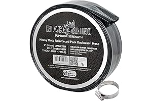 U.S. Pool Supply Black Rhino Pool Backwash Hose