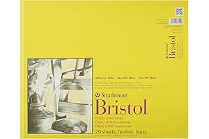 Strathmore 300 Series Bristol Paper Pad: Enrich Your Art with Precision