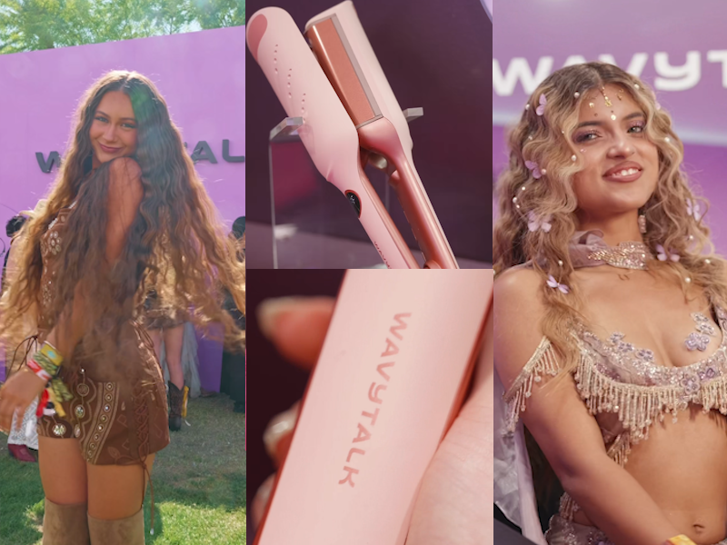 WAVYTALK パワーウェーブ ヘアウェーブアイロン Amazon | Wavytalk ウェーブアイロン 35mm 深V 挟むだけ タイマー付き