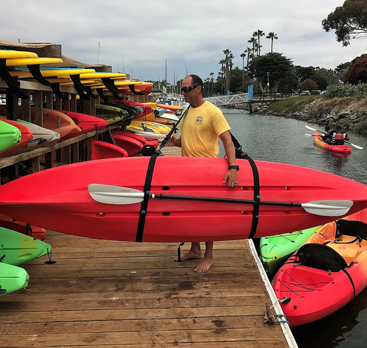 Kayak Canoe and SUP Carrying Strap Sling