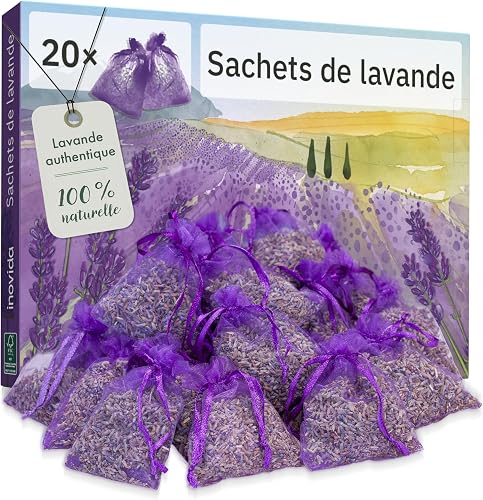 Sachets de Lavande Anti-Mites Parfumés - Lot pour armoire
