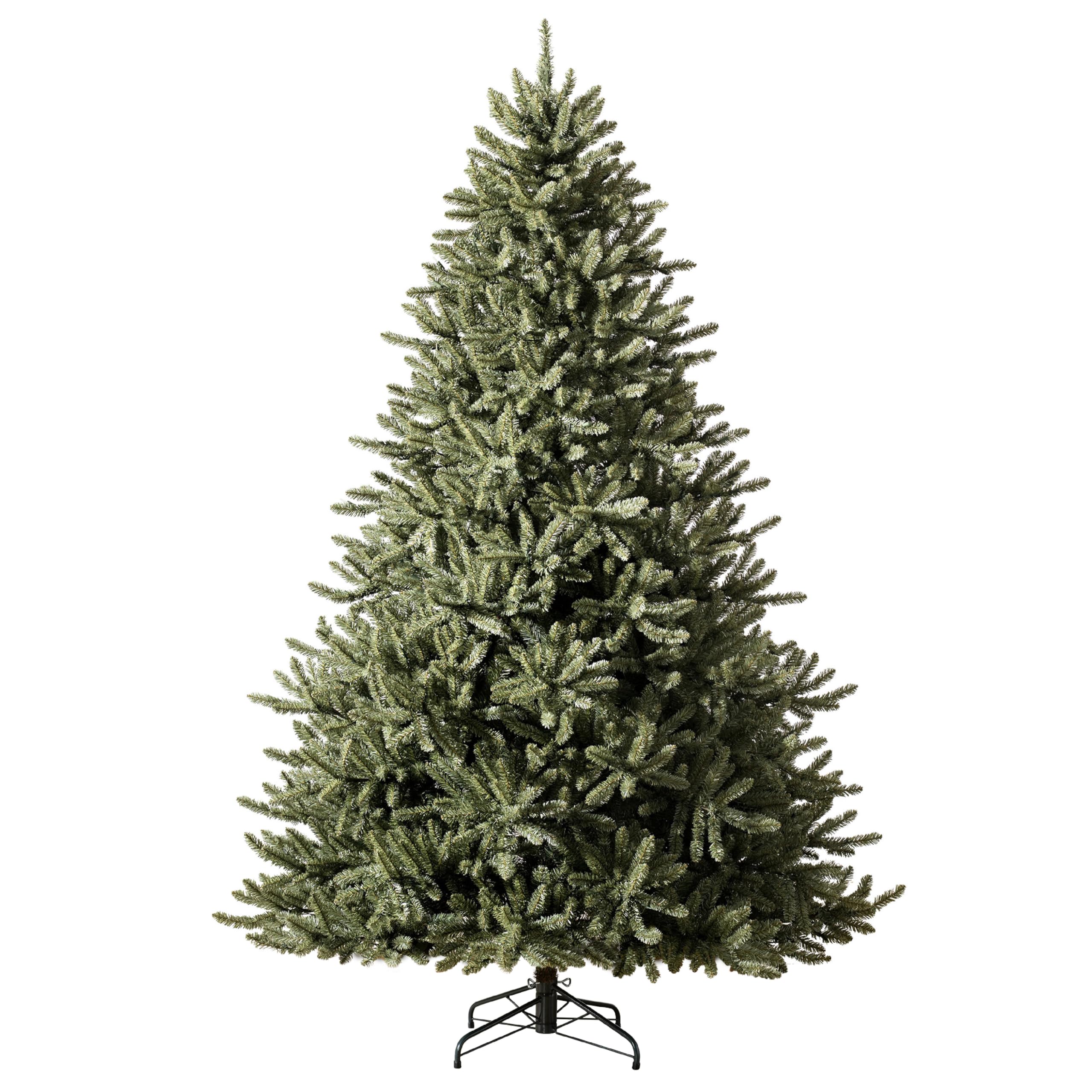 Balsam Hill 6.5ft Unlit Classic Blue Spruce - Artificial Christmas Tree with 2,144+ Tips, Premium Stand & Easy Assembly for Indoor Holiday Decorating