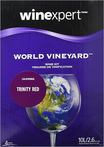 Strange Brew Trinity - Kit de ingredientes para vino de 8 litros, 1, negro, violeta, rojo