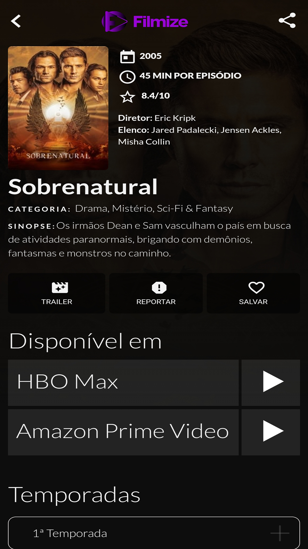 Filmize Plus - Filmes e Séries - Aplicativo na Amazon Appstore