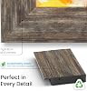 Marco Deco Distressed Barnwood 65" para TV Samsung The Frame/Pro 7