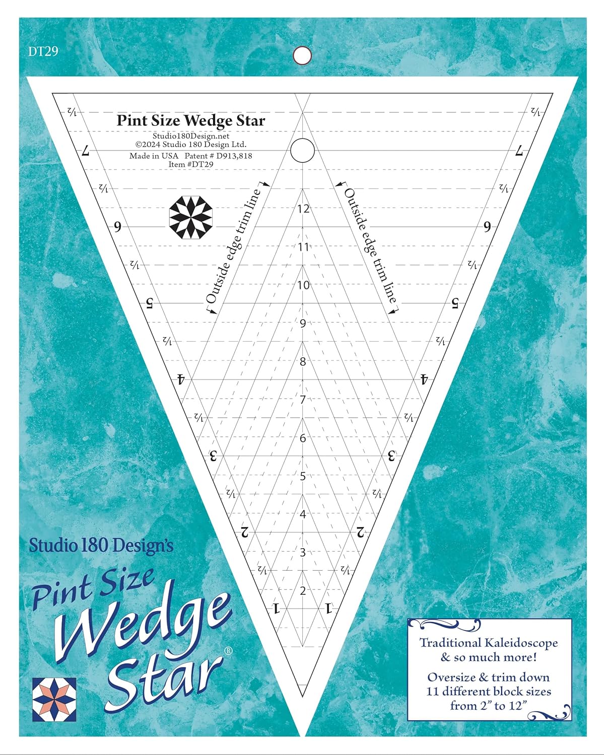 Deb Tucker's Studio 180 Design Pint Size Wedge Star