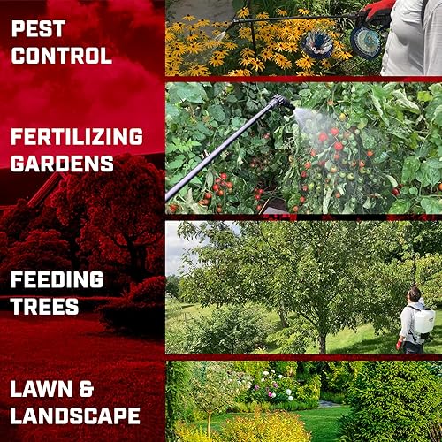 Miniatura 3 de Chapin 60124 Rociador de mochila recargable con batería interna multiusos de 4 galones, blanco translúcido, tanque de polietileno