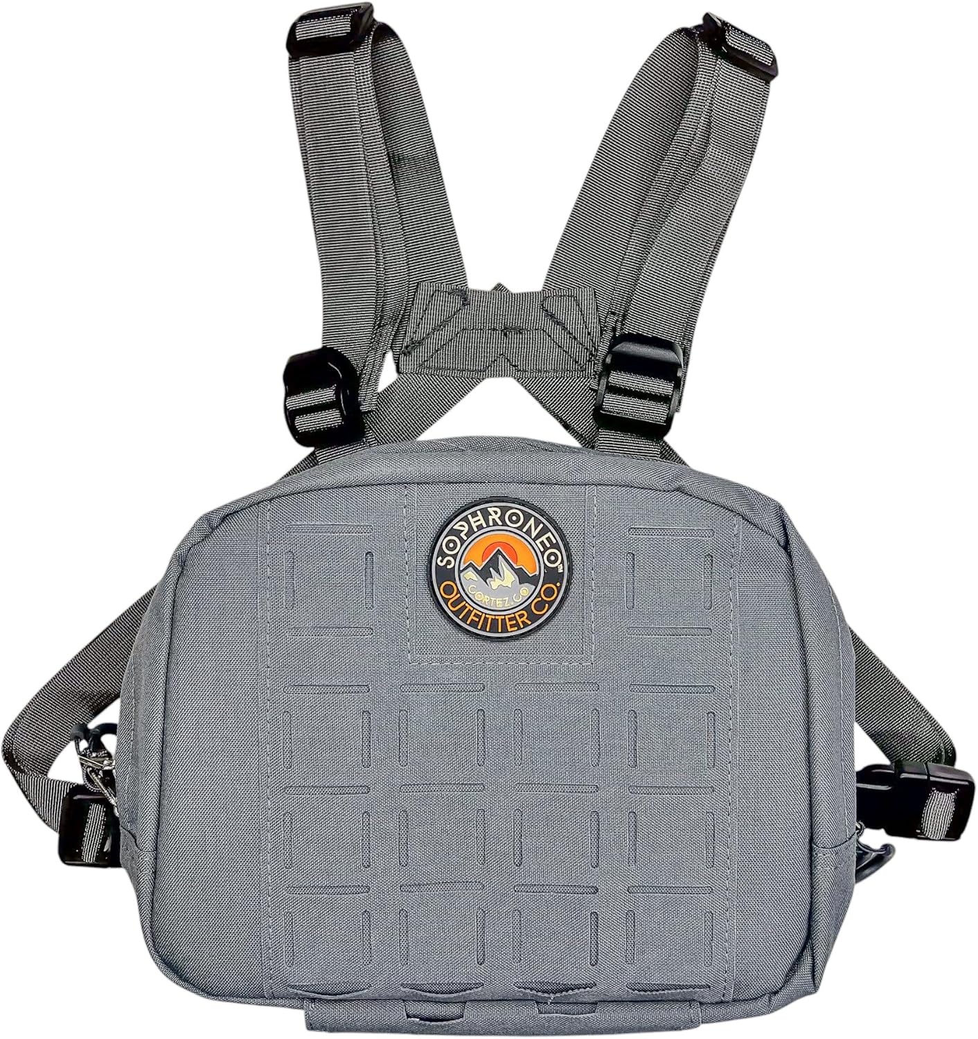 Endurance Tactical Chest Pack – 500D Ripstop Nylon Gear Bag for ATV, Dirt Bike & Backcountry – Splash-Resistant Rider Rig with Integrated Concealed Carry & 3 Custom Hook-and-Loop Inserts