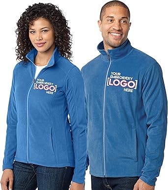 embroidered zip up jackets