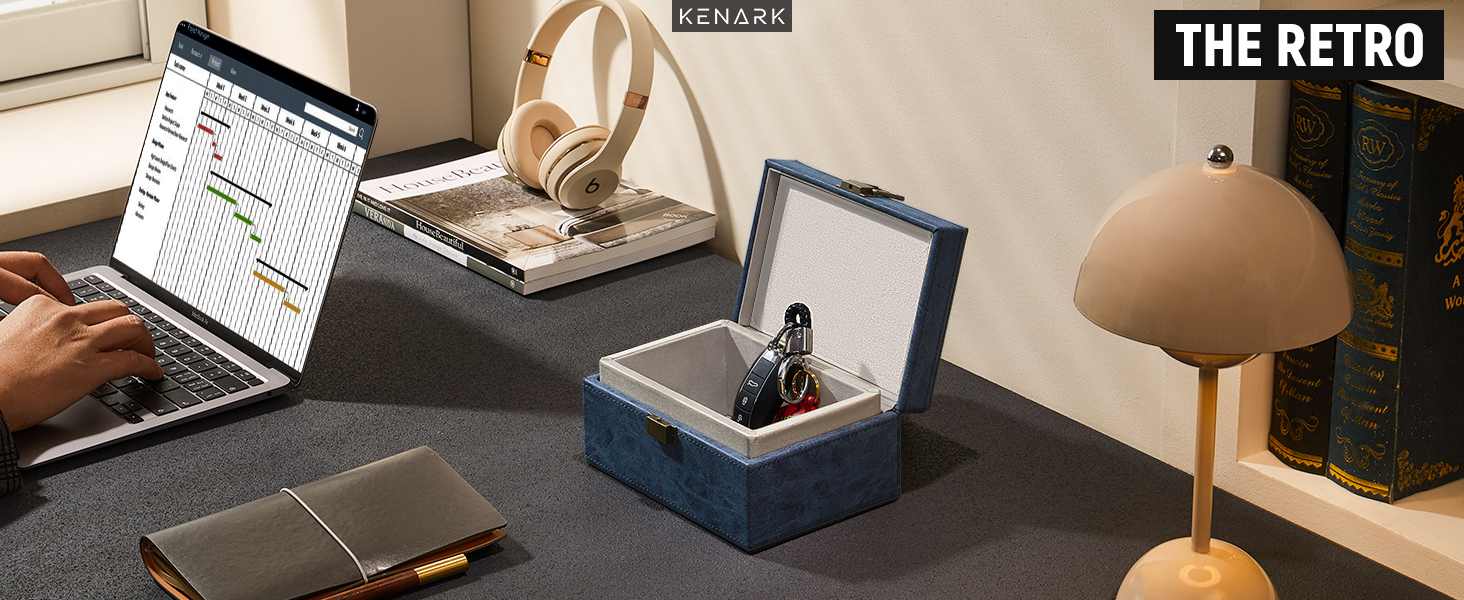 Amazon.com: KENARK KK6M-BL Faraday Key Fob Protector Box, Blue