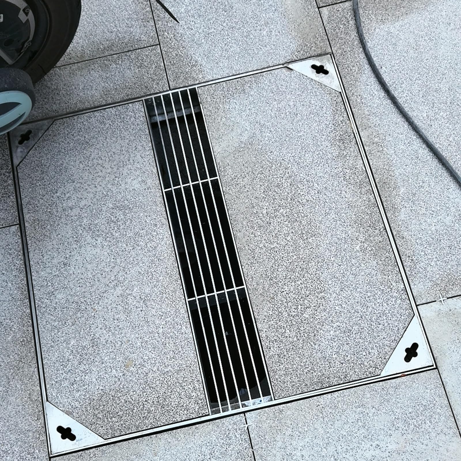 GJMSSMY Recessed Manhole Cover inspection chamber utility inspection lid square lid underground access panel
