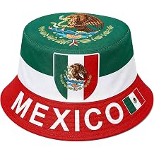 World Cup Bucket Hat, Soccer Fan Support Hat, Patriotic Digital Print Sun Cap