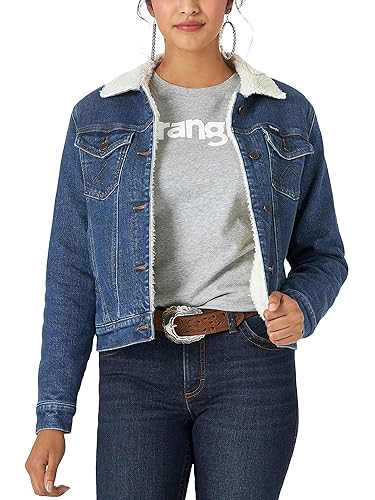 Women's Sherpa Lined Denim Jacket