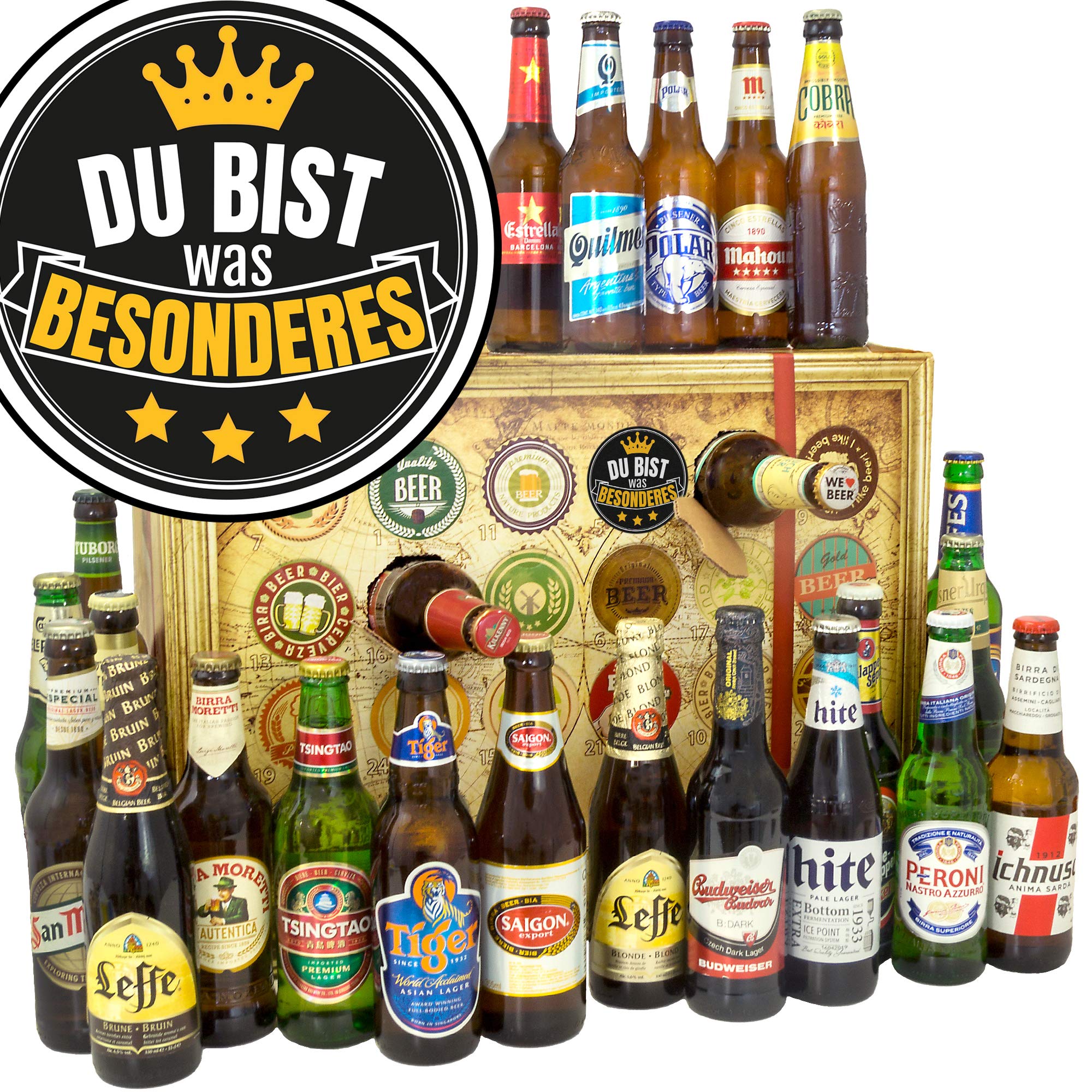Du bist was Besonderes / 2024 2025 Bier Adventskalender / 24x Biere der Welt