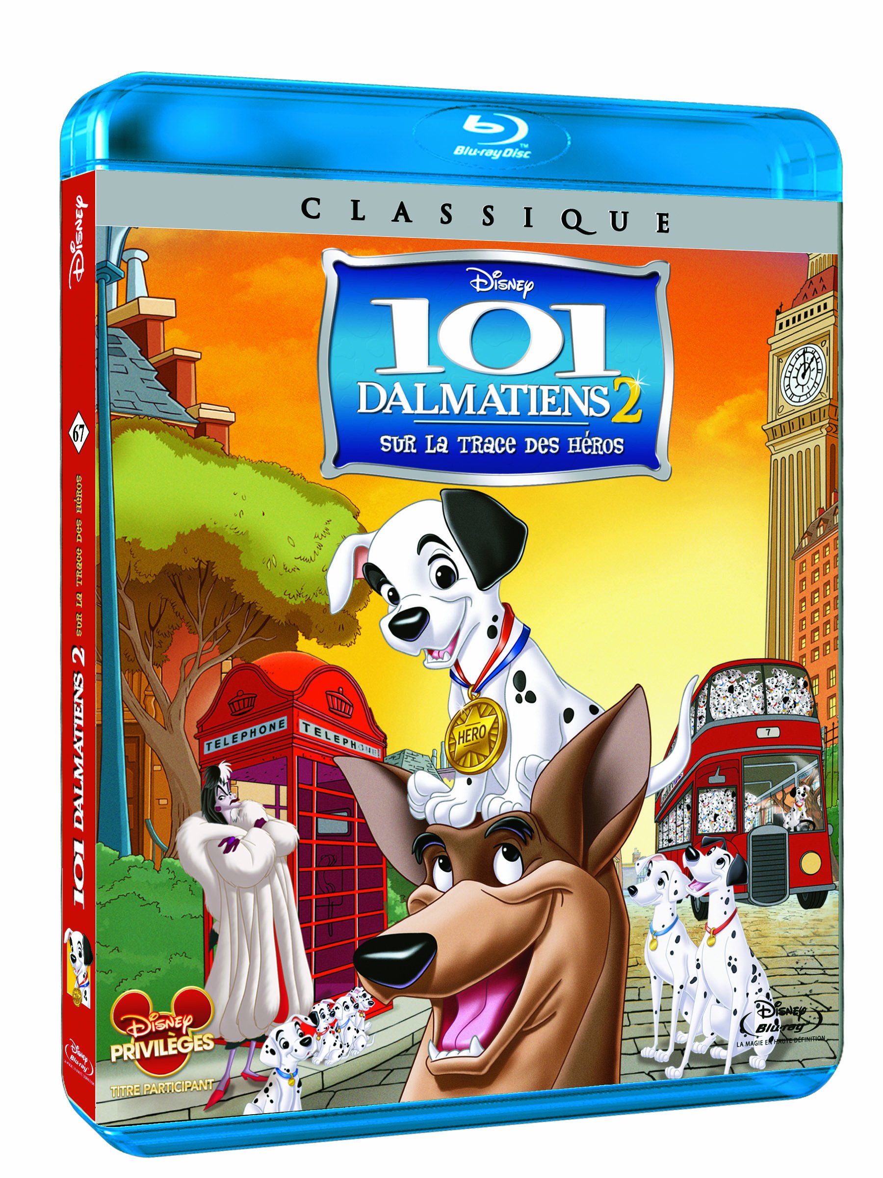 101 dalmatiens 2 : sur la trace des héros [Blu-ray]