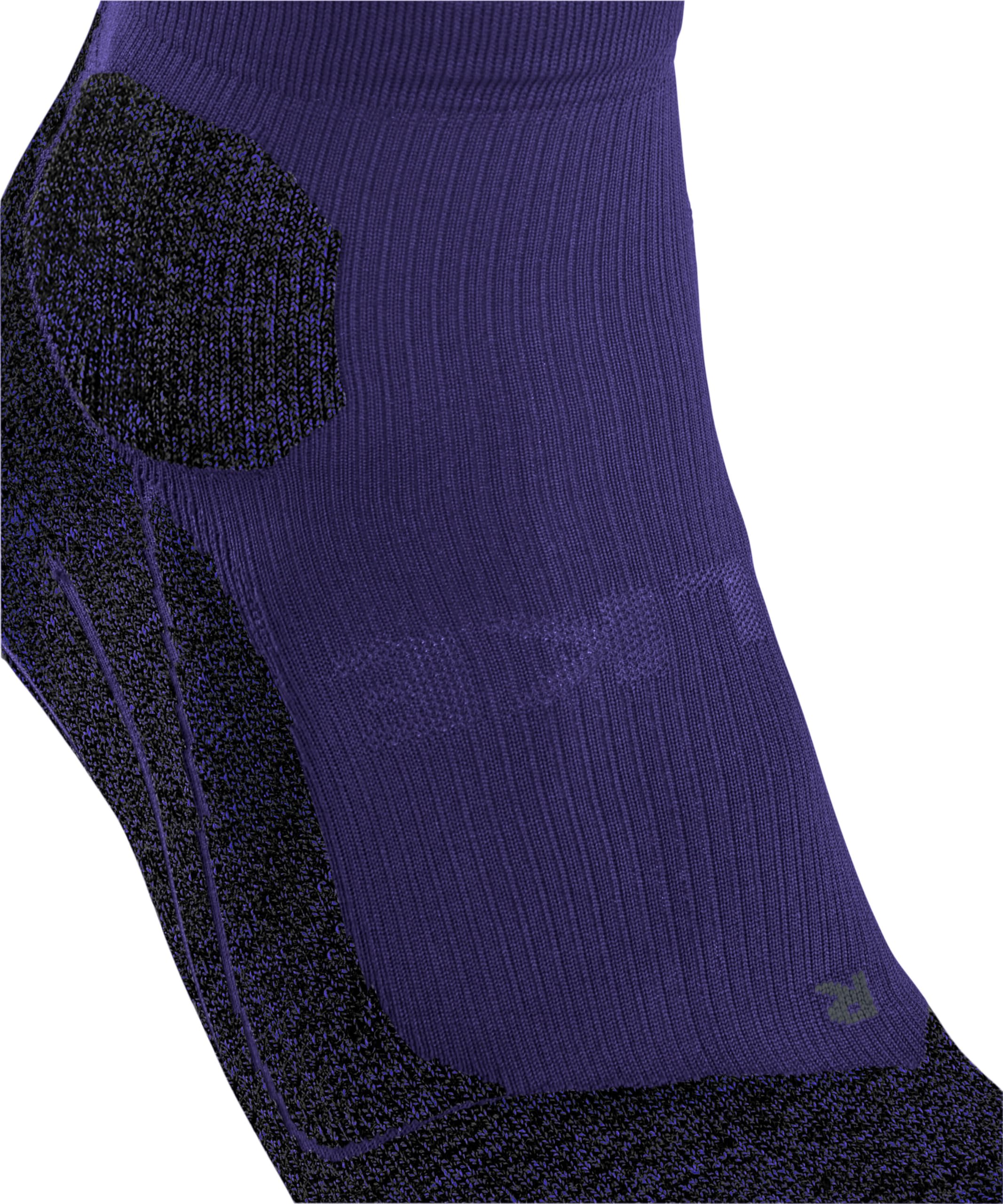 FALKE Kobiety Skarpety do biegania RU Trail W So materiał funkcyjny przeciw pęcherzom 1 Para, Fioletowy Amethyst 8683, 37-38