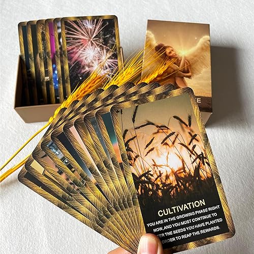 Career Oracle Cards Deck, Money and Life Oracle Cards, Oracle Decks te ayudan a alcanzar metas financieras, así como metas de vida y ambiciones