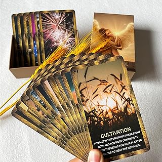 Career Oracle Cards Deck, Money and Life Oracle Cards, Oracle Decks Help You Achieve Financial Goals As Well As Life Goals and Career Ambitions.