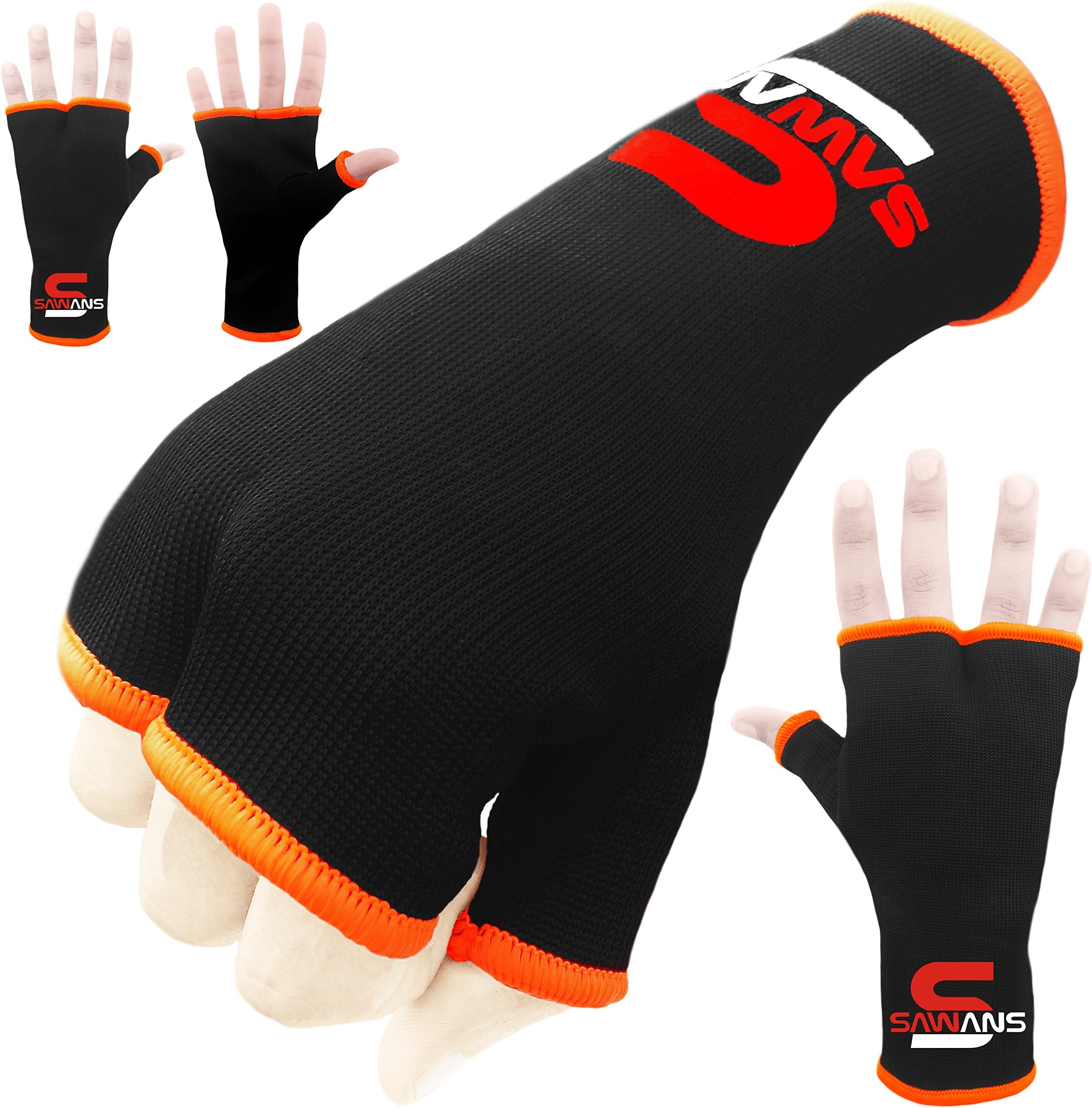 Boxing Inner Mitts Hand Wraps MMA Fist Protector Bandages