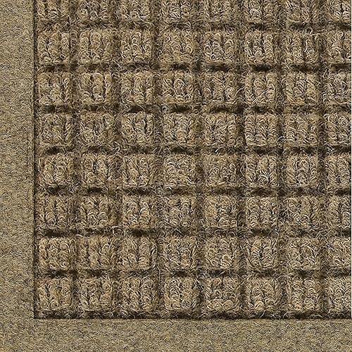 Miniatura 7 de WaterHog Fashion Mat | Tapete de entrada de grado comercial con borde de tela – Interior/Exterior, de secado rápido, resistente a las manchas
