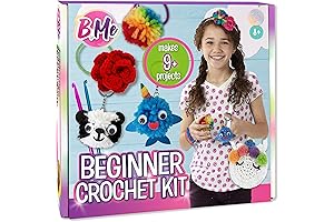 Crochet Knitting Kit for Kids Ages 4 & Up