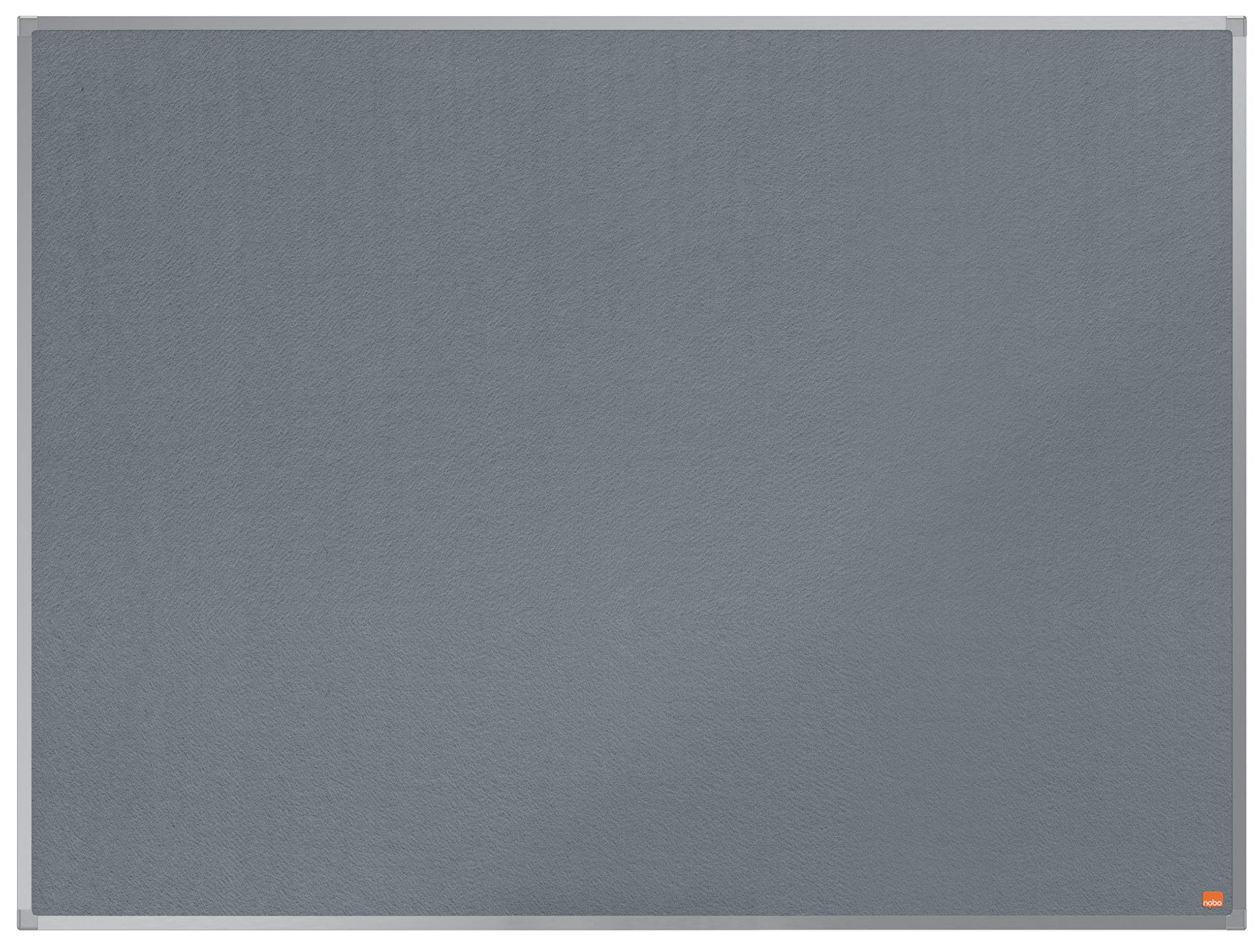 Nobo Essence Grey Felt Notice Board 1200X900mm from B&Q
