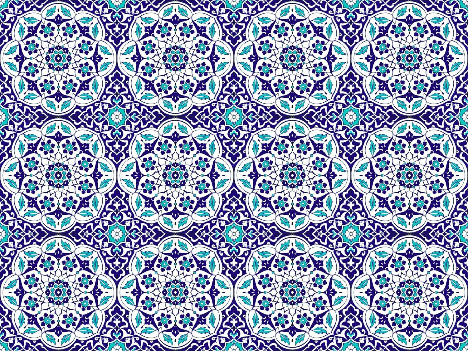 Piastrelle Decorative Ceramica Iznik Piastrelle Cucina E Bagno Decorate In Ceramica Cerames Asli 20x20 Cm | Rivestimenti Iznik Colorati, 1 Confezione - 0,48m2 (12 Pezzi), Mattonelle Decorative Ideale Per Cucina O Bagno