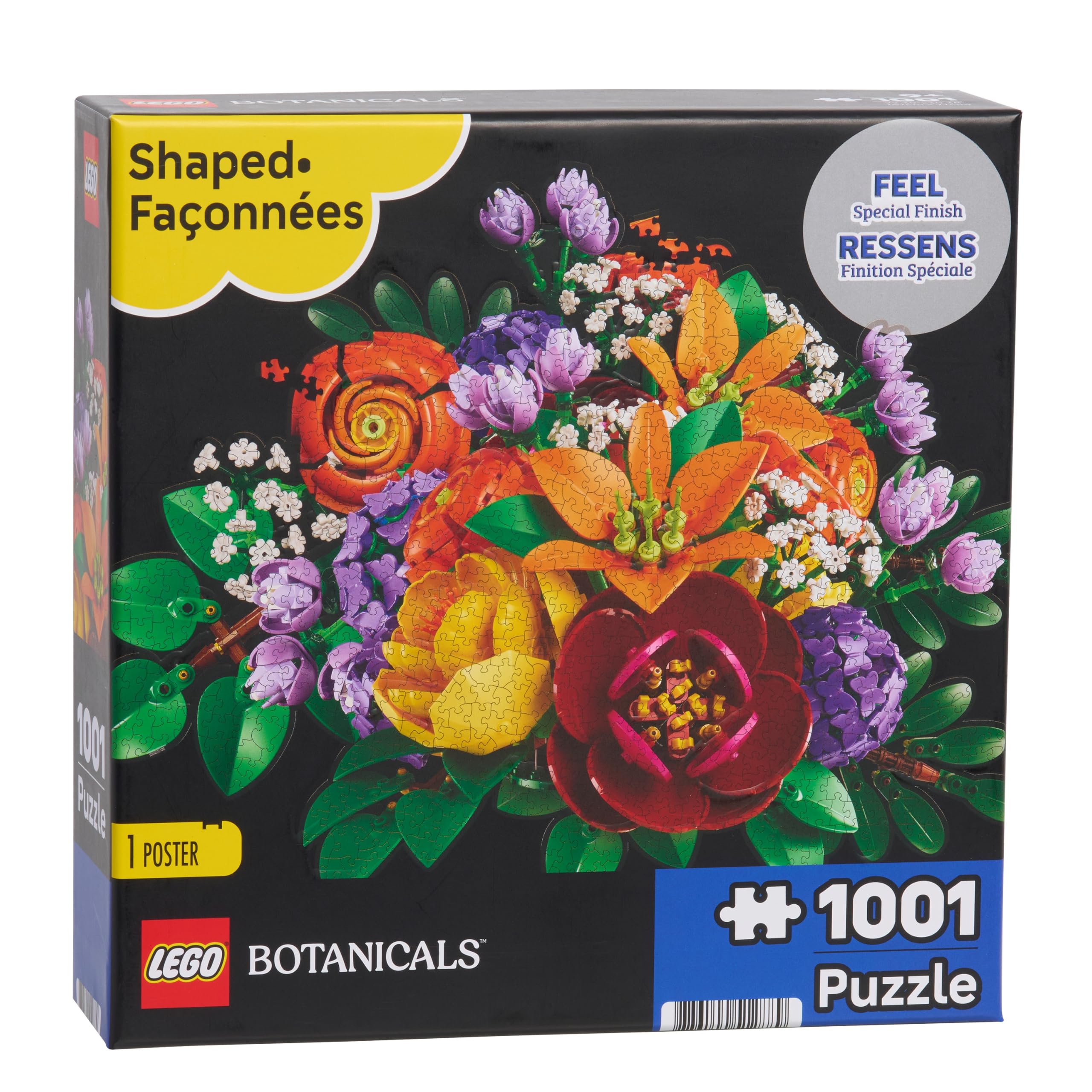 LEGO® Botanicals Purple Flower Arrangement Puzzle (1001 pcs)