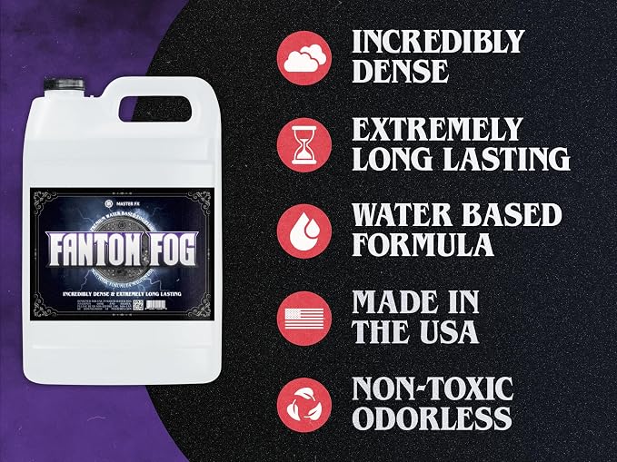 Master FX Fantom Fog Líquido para Máquina de Humo 1 Galón miniatura 3
