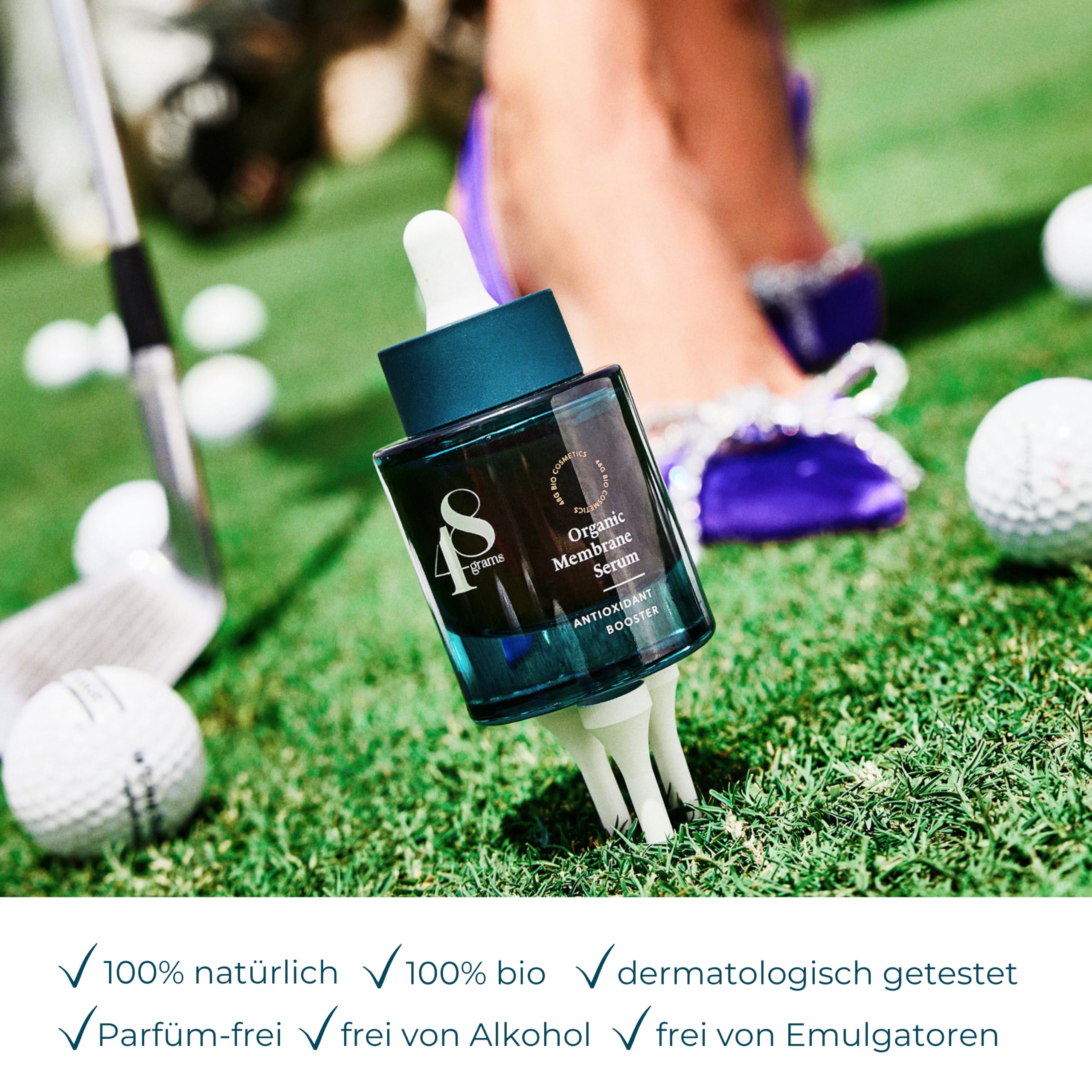 Antioxidant Booster Gesicht Serum mit Hyaluron & OPC - Anti-Aging & Anti-Falten, leblose, fahle, reife Haut & Unreinheiten - Skincare Face Serum Gesichtspflege - Spendet Feuchtigkeit & Schutz