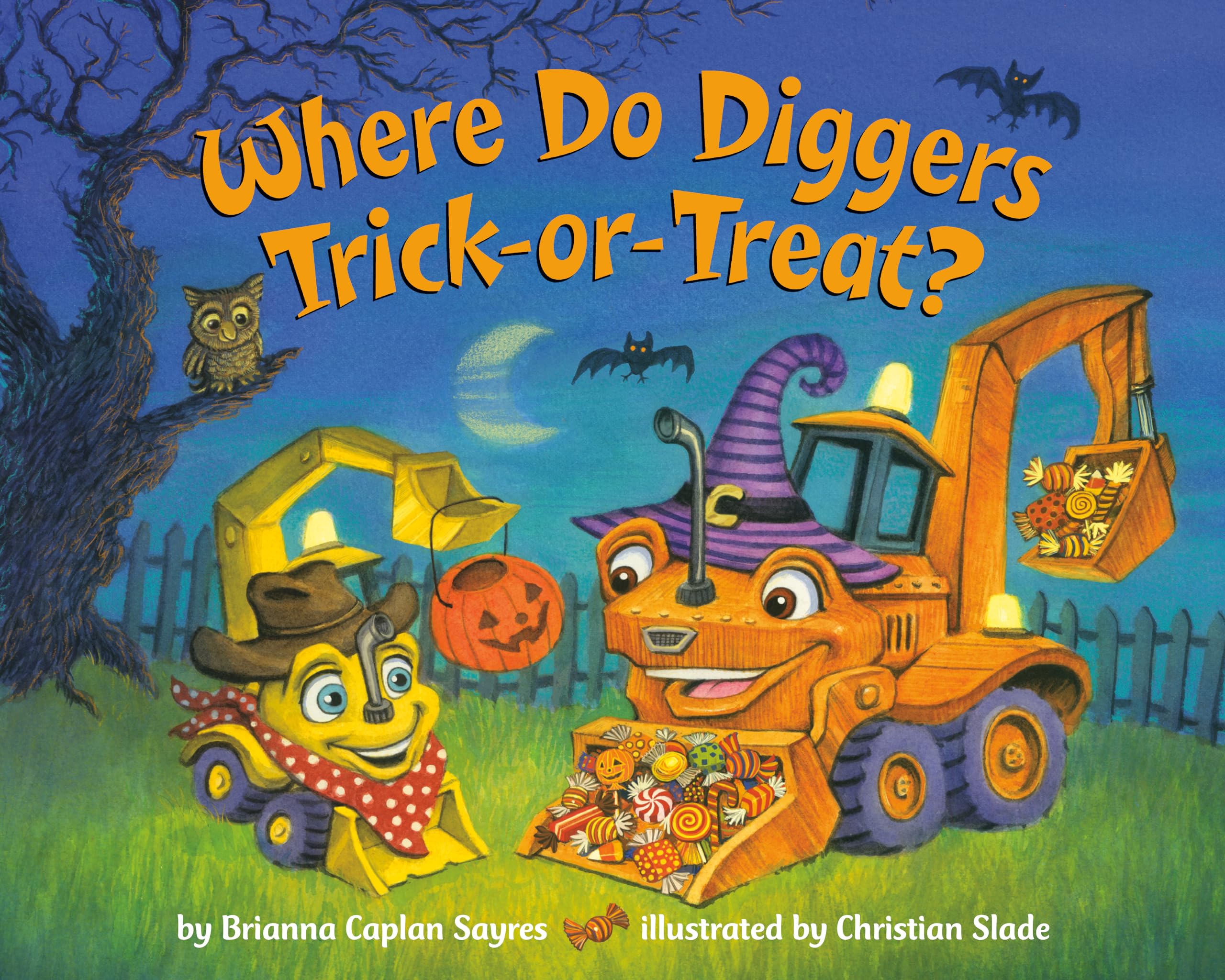 Where Do Diggers Trick-or-Treat? (Where Do...Series): A Halloween Book for Kids and Toddlers