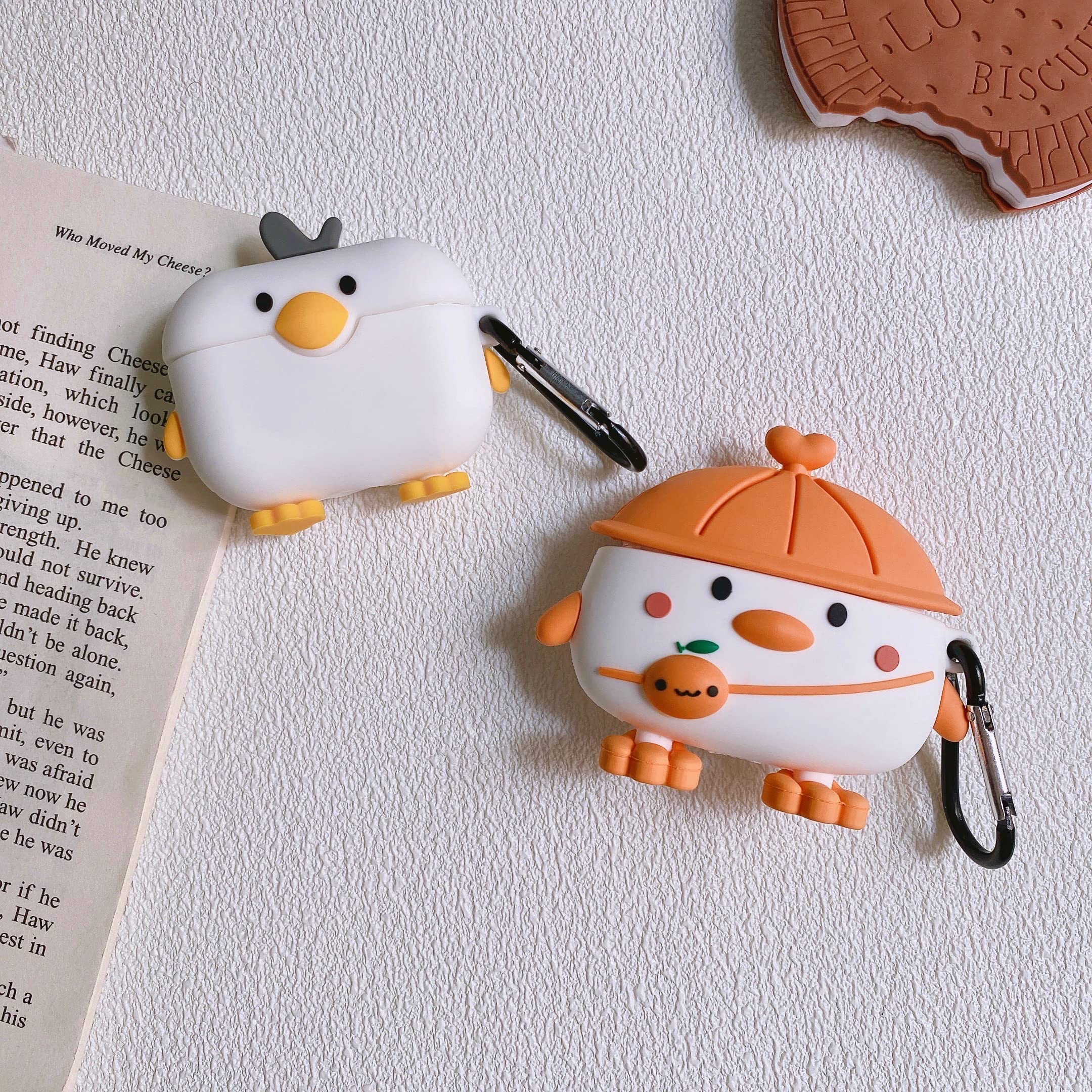 Cute Shark Case For Airpod 2nd 1st Generation Case, Funny 3D Cartoon Kawaii Cool Airpods Cases - View #7