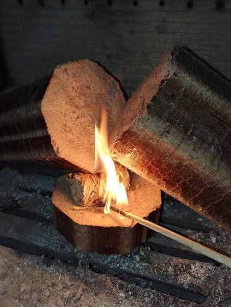 Log Barn Allume-feu Naturel - Boîte de 200, Allume-feu pour Barbecue, Poêles à Bois, Fours à Pizza, Foyers Ouverts, Cheminées - Bois de Chauffage Écologique de Log Barn - 5