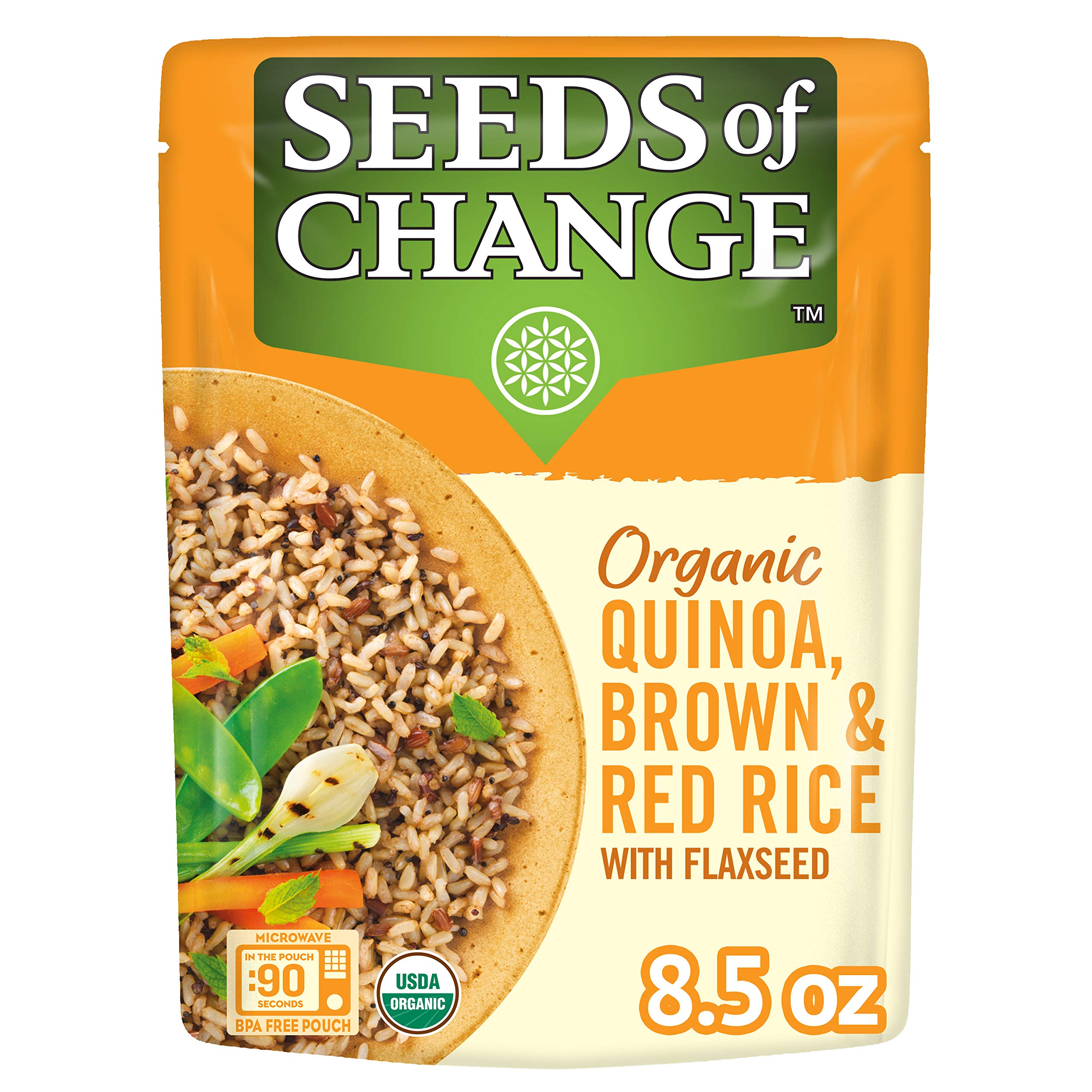 SEEDS OF CHANGE Organic Quinoa Brown Red Rice 8 5 Ounce Pack of 12 | amzdealz