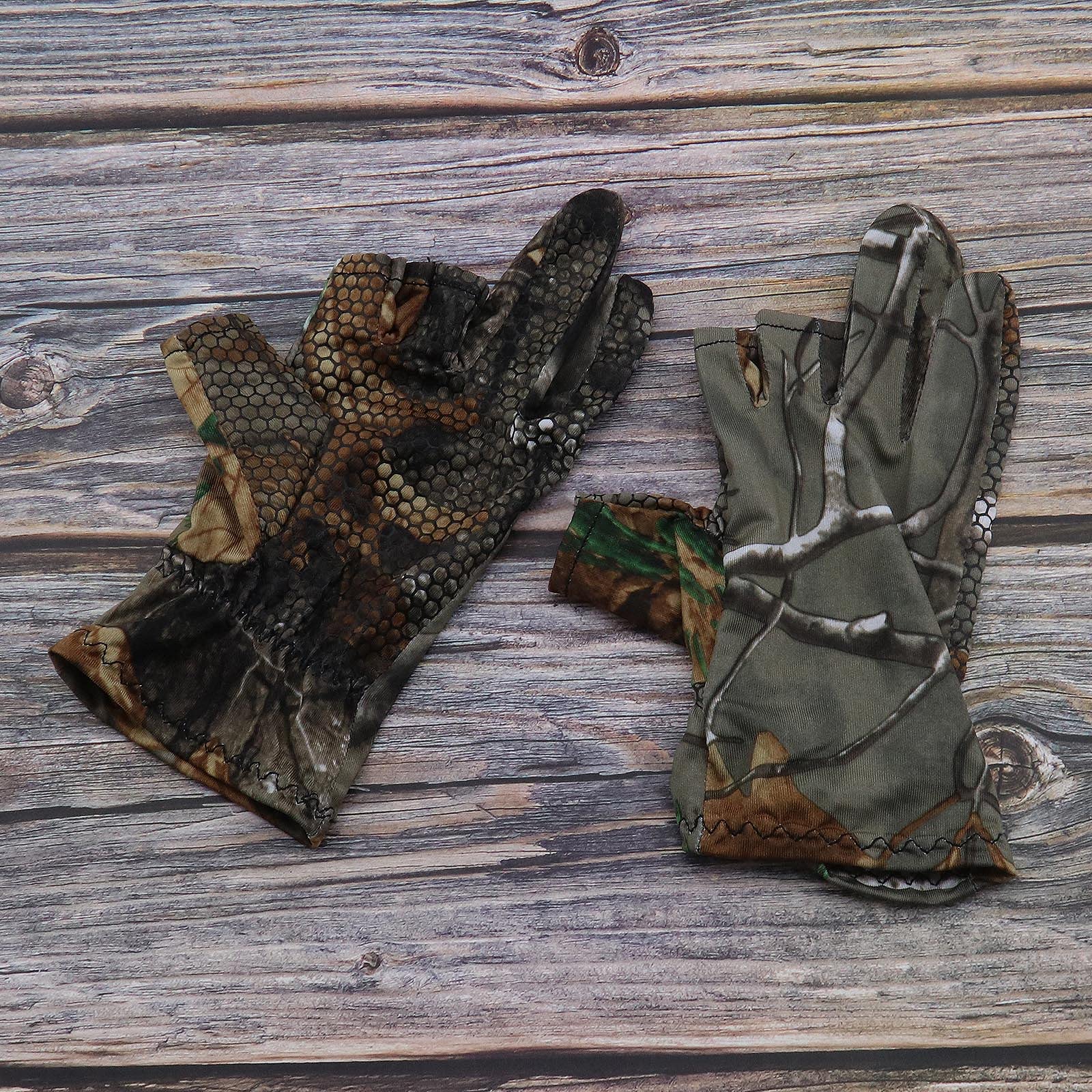 Gants antidérapants imperméable polyester camo forest M à 2XL Gants antidérapants imperméable polyester camo forest M à 2XL