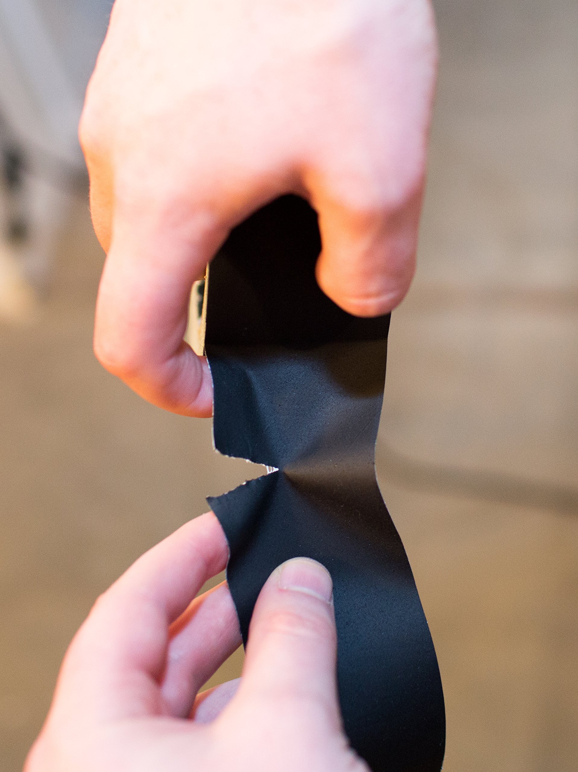 TapePlus Cinta Gaffers - 4 pulgadas por 40 yardas en negro - ¡Obtenga un 33% más! Grado profesional de gama alta: la cinta Gaffer es la alternativa perfecta a la cinta adhesiva
