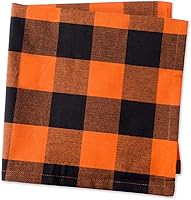 Vista 4 de DII individuales de algodón a cuadros extragrandes para uso diario, para decoración, cenas familiares, barbacoas y festividades, 20 x 20 pulgadas