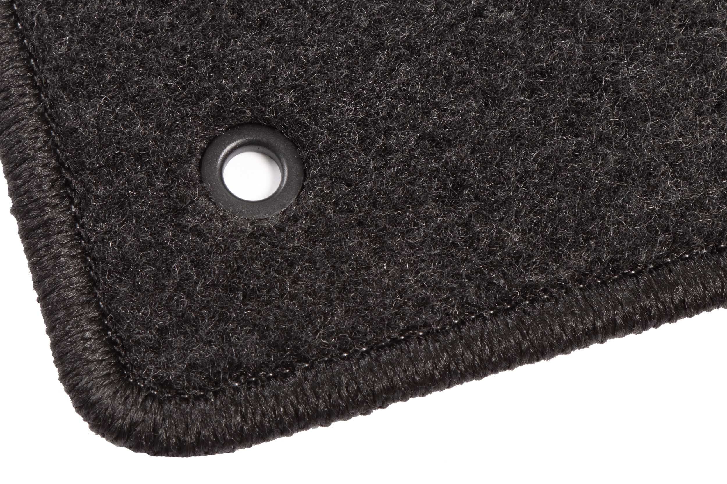 TEXER Tappetini spessi per auto, colore: antracite/grafite/grigio scuro PE/308Y07/B/C3603A
