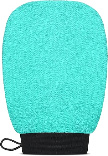 Miniatura 12 de Valitic Exfoliating Glove Body Scrubber - Mitón exfoliante removedor de piel muerta, exfoliante facial y corporal de ducha - Toalla de baño