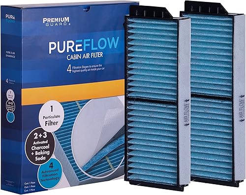 Filtro de aire de cabina PureFlow PC4482X  Compatible con Mazda 3 2004-2009, 2012-2017 5, 2009 3 Sport