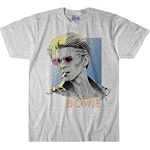 Liquid Blue Unisex Adult David Bowie Bowie Sketch T-Shirt