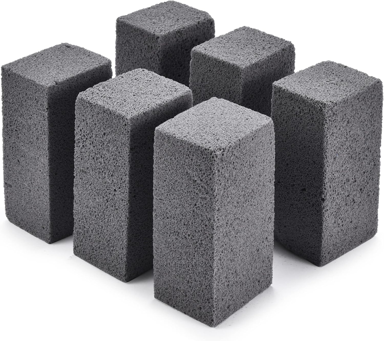 Zorestar Set of 6 Brick Stone Grill Cleaner 8 inches