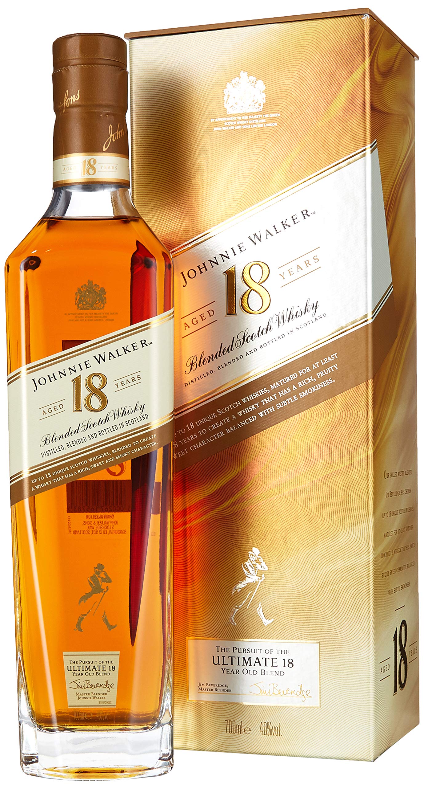 Johnnie Walker 18YO Blended Scotch Whisky, 70 cl : Amazon.de