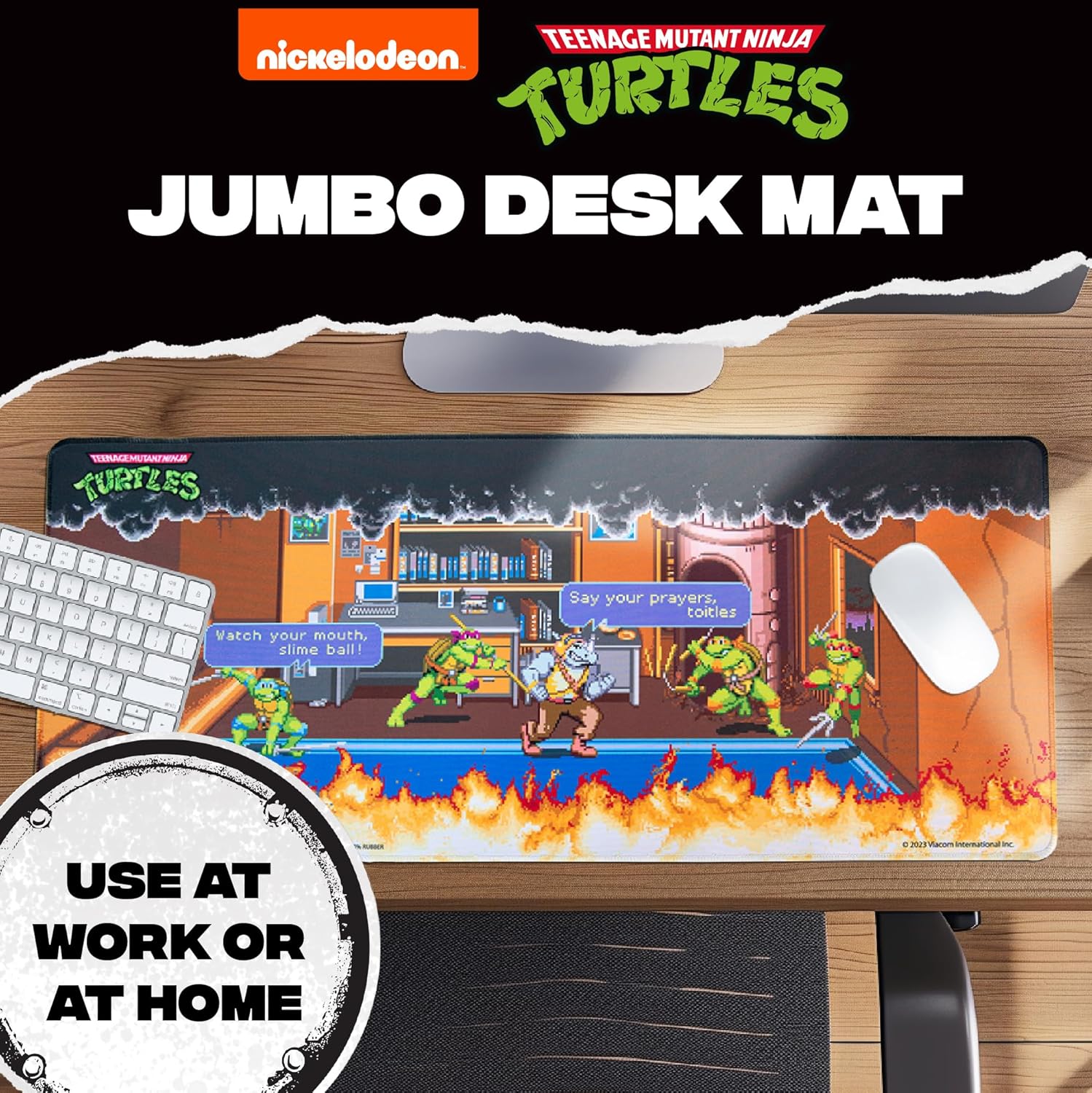 Tortues Ninja Tapis de Souris XXL