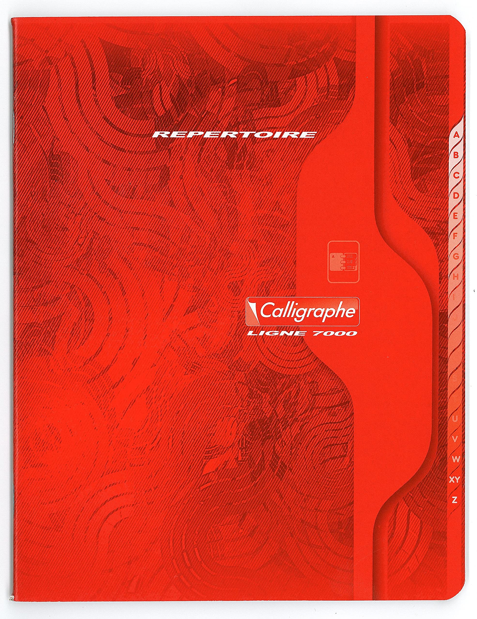 Calligraphe Clairefontaine 851C - Packung mit 10 Vokabelheften Calligraphe, geheftet, 17x22 cm, 48 Blatt kariert, 70g, farbig sortiert, 1 Pack