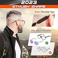 Vista 2 de Correa de gafas de sol con cable para hombre, cordón de cristal para mujer, 2 cordones