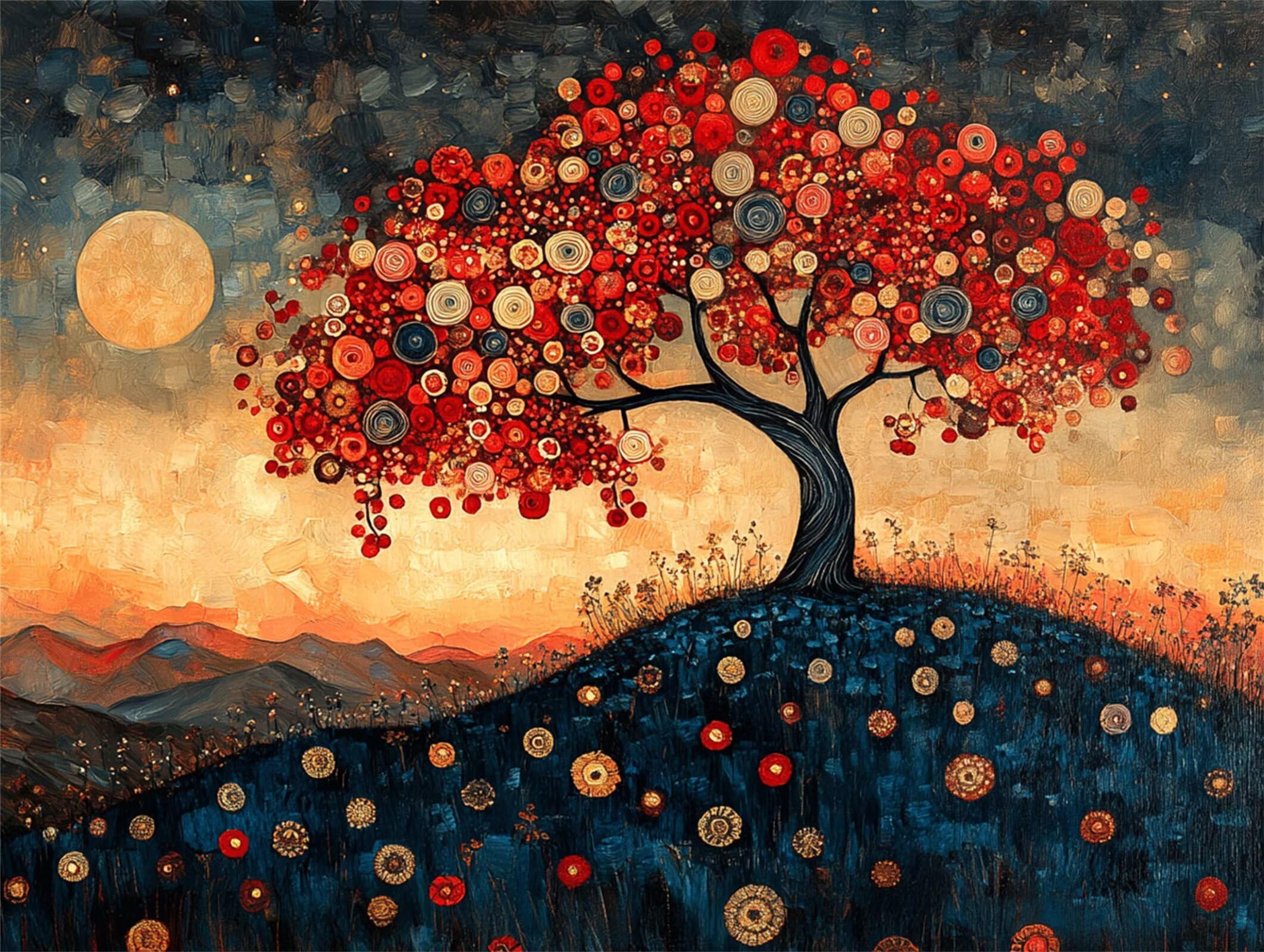 Pintar por Numeros Luna Pinturas Acrilicas Abstracción Pintura por Numeros Lienzos para Pintar, Pintura Acrilica Manualidades, Decoración para Hogar, Regalos Cumpleaños, 70x90cm Sin Marco, q-942